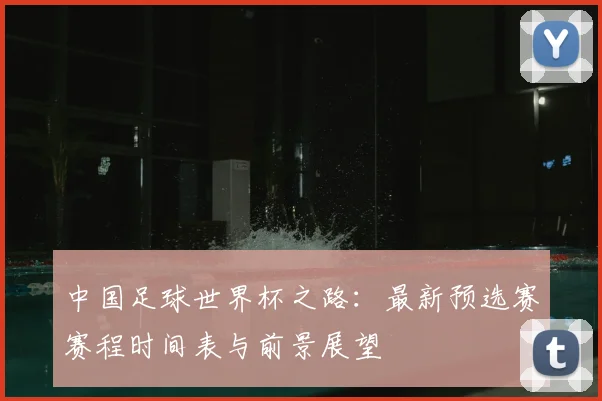 中国足球世界杯之路：最新预选赛赛程时间表与前景展望